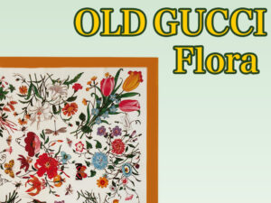 OLD GUCCI フローラ　ヴィンテージ