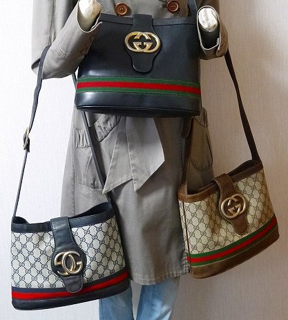 オールドグッチ バケツショルダー