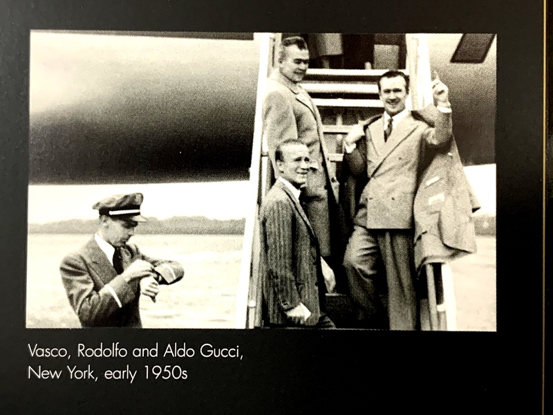 Gucciー1950年創業者 ニューヨークへ